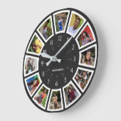 FOTOALBUM PERSONALISEREN GROTE KLOK (Hoek)