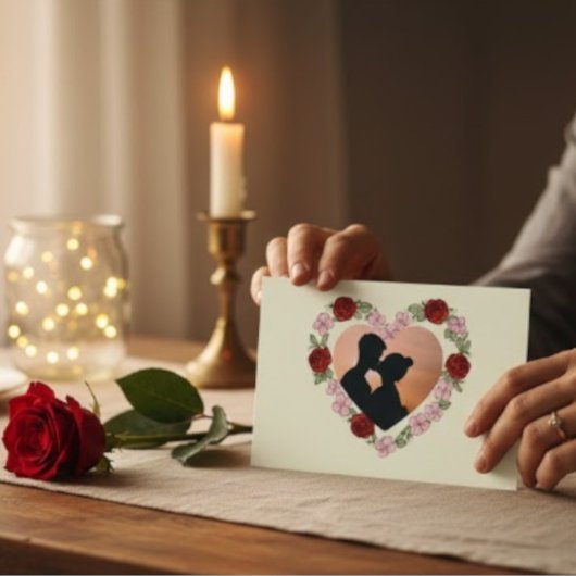 Fotoansichtkaart ePersoonlijk – Hart Briefkaart