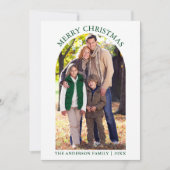FotoArch Merry KerstGreen Pset Feestdagenkaart (Voorkant)