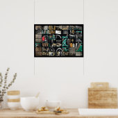 Fotoarray: Harmonic Analyzer Poster (Keuken)