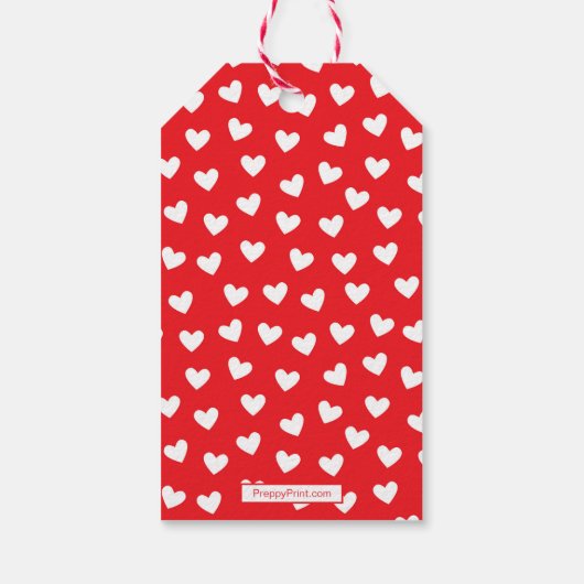 Fotoauto Valentijnsdag Gift Labels Cadeaulabel (Achterkant)