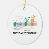 Fotoautotropfiele fotosynthese keramisch ornament (Links)