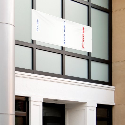 FotoBannerGedrukteBannerRoll-up BannersMaatwerkBor Spandoek (Buitenkant Gebouw)
