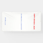 FotoBannerGedrukteBannerRollupBannersMooieReclameb Spandoek (Horizontaal)