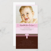 FOTOBAPTISCHE INVITATIES : zuiver 2 (Voorkant / Achterkant)