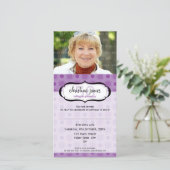 FOTOBEDANKKAARTEN VERJAARDAG :: heerlijk 4 (Staand voorkant)