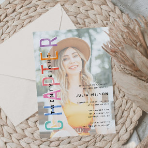 Fotobedekking HOOFDSTUK (elke leeftijd) Birthday P Kaart