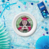 Fotobedekking - Modern Gefeliciteerd Afstuderen Papieren Bordje (Feest)