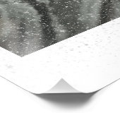 Fotobedekking Zilveren sterren, gepersonaliseerd Foto Afdruk (Hoek)