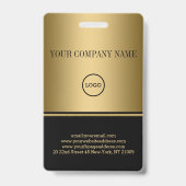 Fotobedrijfskaart Badge (Achterkant)