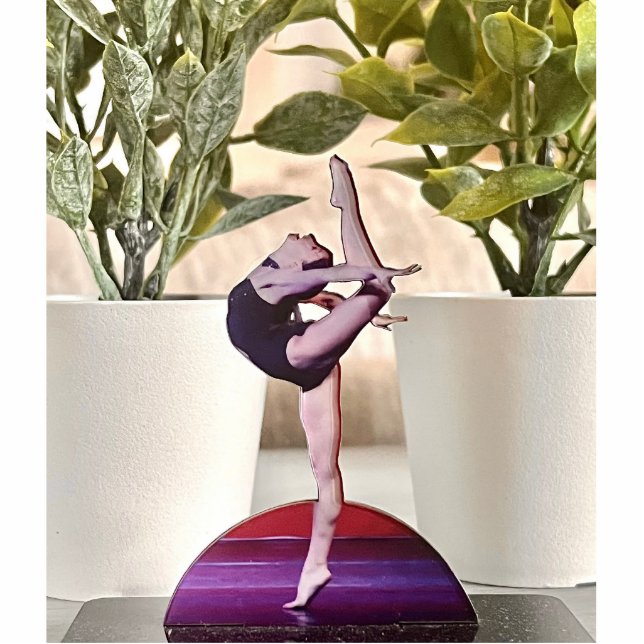 Fotobeelden van beelden maken van foto's een beeld staand fotobeeldje  (Voorkant)