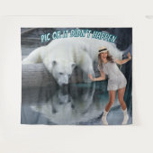 Fotobehang Ijsbeer Afscheid Feestje Wandkleed (Voorkant (horizontaal))
