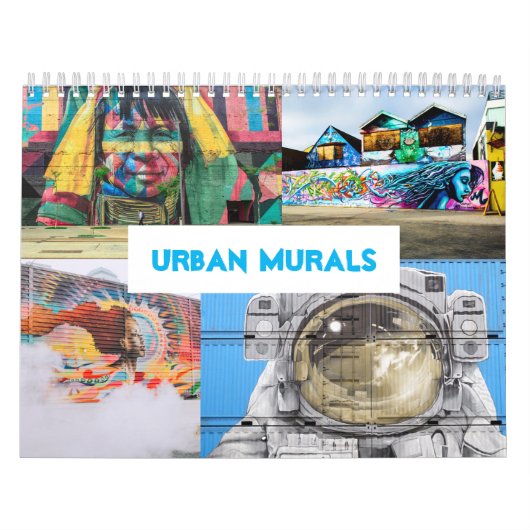 Fotobehang Straatmuurschilderingen 2020 Kalender (Hoes)