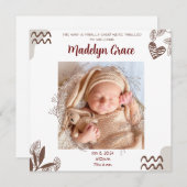 FOTOBERICHT - AAN TE PASSEN FEESTDAGENKAART (Voorkant / Achterkant)