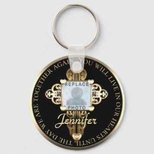 Fotobericht Cross Hearts Memorial toevoegen Sleutelhanger