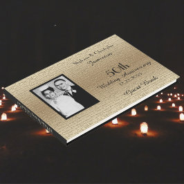 Fotobezoekersboek van 50e Jubileum Gastenboek
