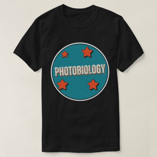 Fotobiologie T-shirt (Design voorkant)