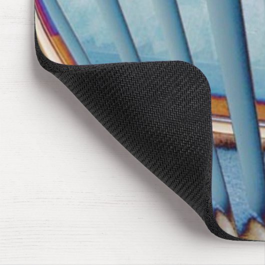 fotoblauw muismat (Hoek)