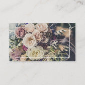 Fotobloemist lijst typografie visitekaartje (Achterkant)