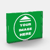 Fotoblok - Gepersonaliseerd - Afbeelding / tekst t (Links)