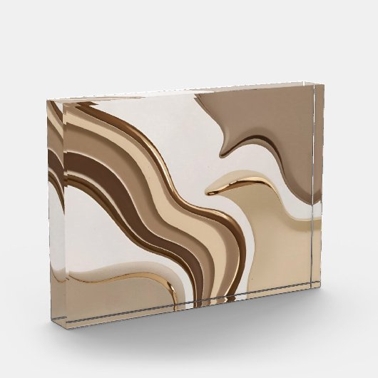 Fotoblok in stijlvolle abstracte afbeelding (Links)