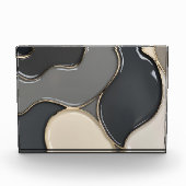 Fotoblok in stijlvolle abstracte afbeelding (Voorkant)