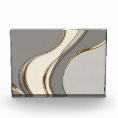 Fotoblok in stijlvolle abstracte afbeelding (Voorkant)