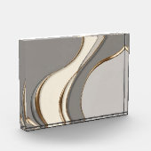 Fotoblok in stijlvolle abstracte afbeelding (Links)