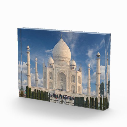 Fotoblok met afbeelding van Taj Mahal (Rechts)