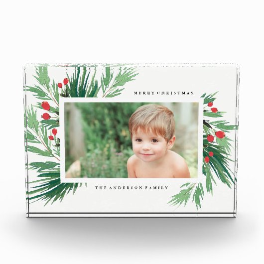 Fotoblok met maretak (Voorkant)