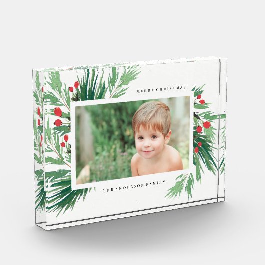 Fotoblok met maretak (Links)