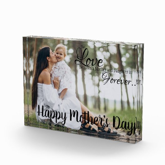 Fotoblok moeder en dochter (Rechts)