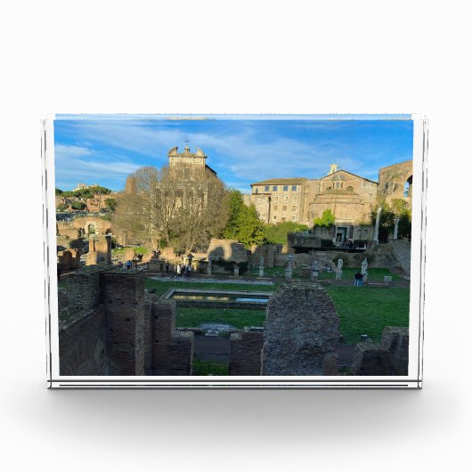 Fotoblok oude stad van Rome (Voorkant)