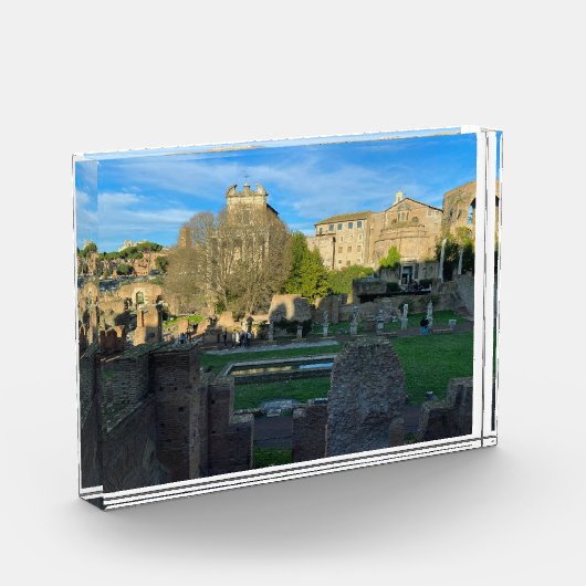 Fotoblok oude stad van Rome (Links)