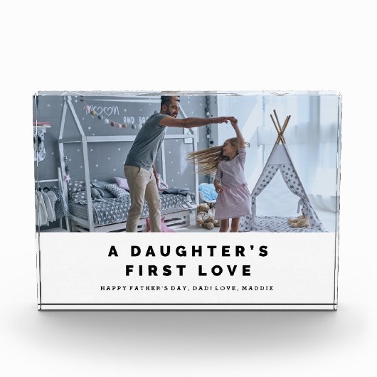 Fotoblok van eerste liefde van een dochter (Voorkant)