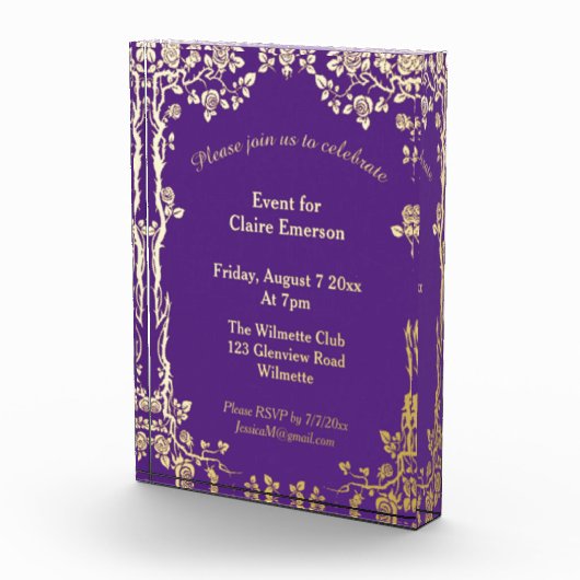 Fotoblok voor het aanroepteken (Rechts)