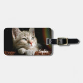 Fotoblok voor huisdieren bagagelabel (Voorkant horizontaal)