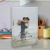 Fotoblok voor huwelijksherdenkingsdag