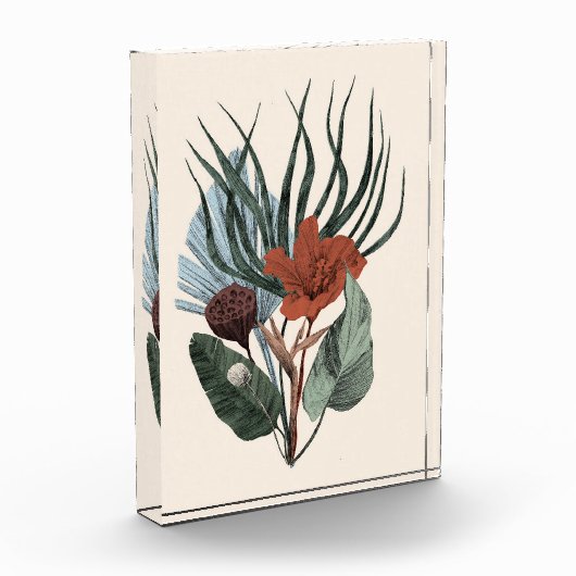 Fotoblokdruk Elegante  botanische kunst PR Fotoblokken (Links)