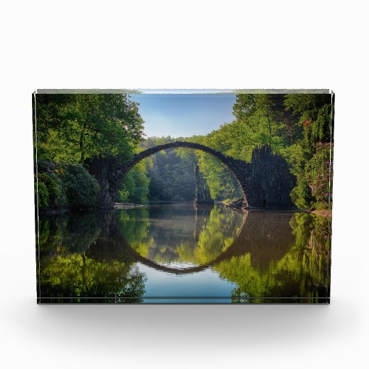 Fotoblokken met afbeelding van regenboogbrug (Voorkant)