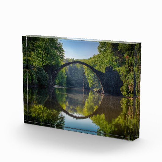 Fotoblokken met afbeelding van regenboogbrug (Rechts)