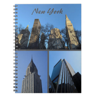 Fotoboek met NYC-gebouwen in spiraalvorm Notitieboek