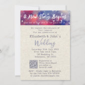 Fotoboeken en Rozen plakband Waterverf bruiloft to Kaart (Achterkant)