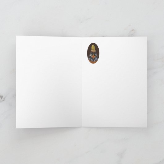 Fotobom Robbie wenskaart Kaart (Binnen)