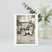 FOTOBOMB! Briefkaart 1940 van de Foto (Staand voorkant)