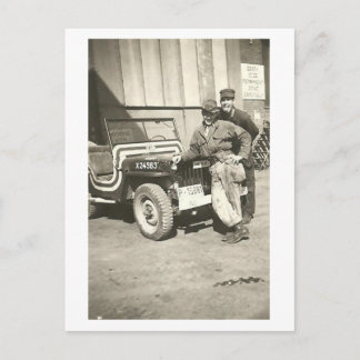 FOTOBOMB! Briefkaart 1940 van de Foto