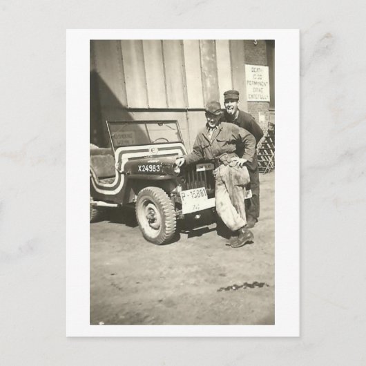 FOTOBOMB! Briefkaart 1940 van de Foto (Voorkant)