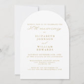 Fotoboog kalligrafie 50ste bruiloft Jubileum Kaart (Achterkant)