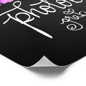 Fotobooth Chalkboard Wedding Hydrangea Floral Poster (Hoek)