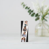 📷 Fotobooth Fotograaf Mini Visitekaartje (Staand voorkant)